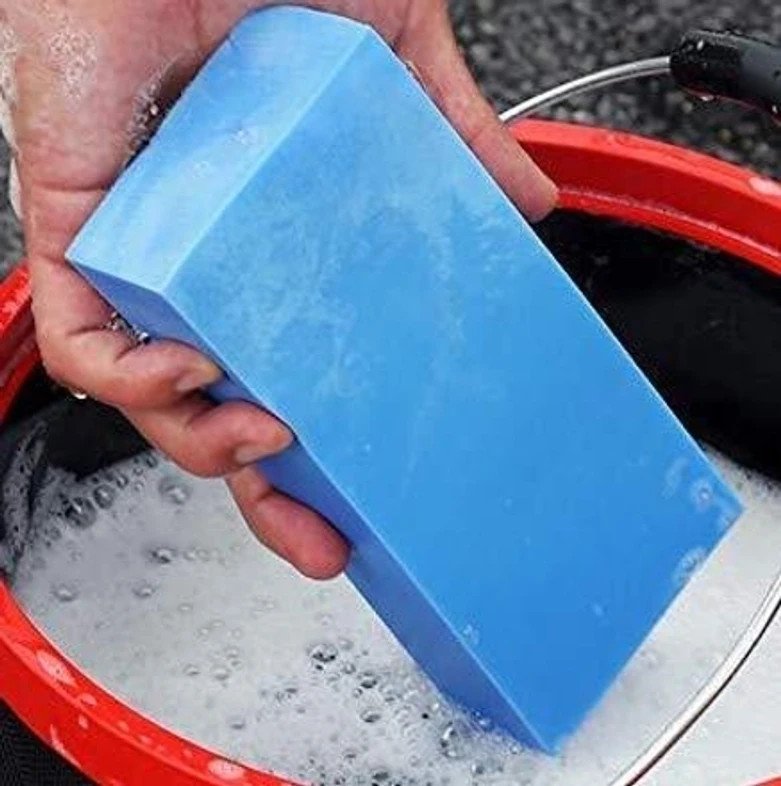 Magic Sponge For Multipurpose Cleaning Car Kitchen Windows Desk Scrub Multicolor Scrub Sponge (Large