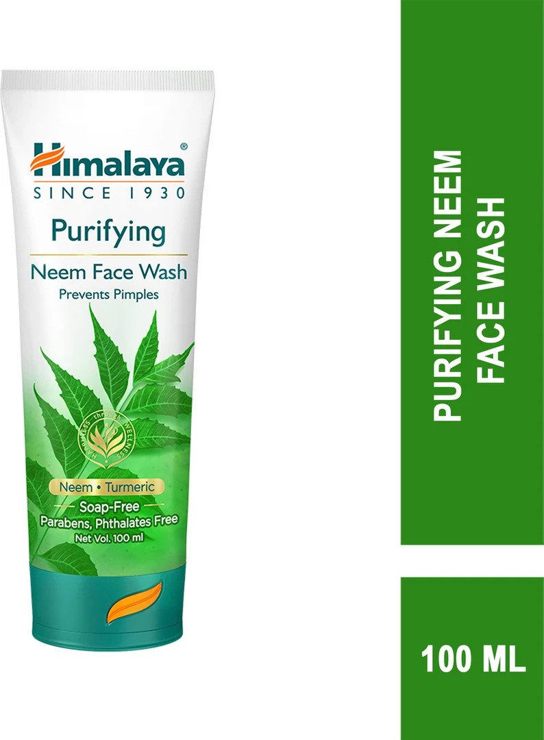 HIMALAYA NEEM | PREVENTS PIMPLE | TURMERIC Face Wash (100 ml)