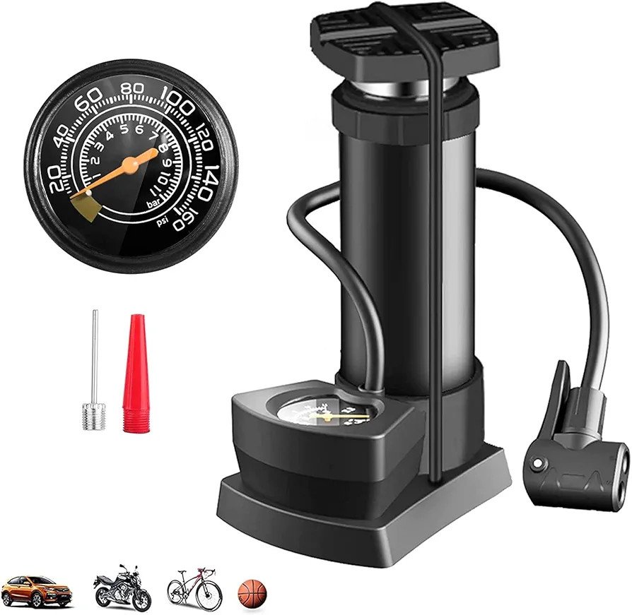 Bicycle Foot Balloon Pump Machine for Bikes and Cycle, Balloon High Pressure Cycle Air Pump for Bicycle, Pump for Cycle Tyre