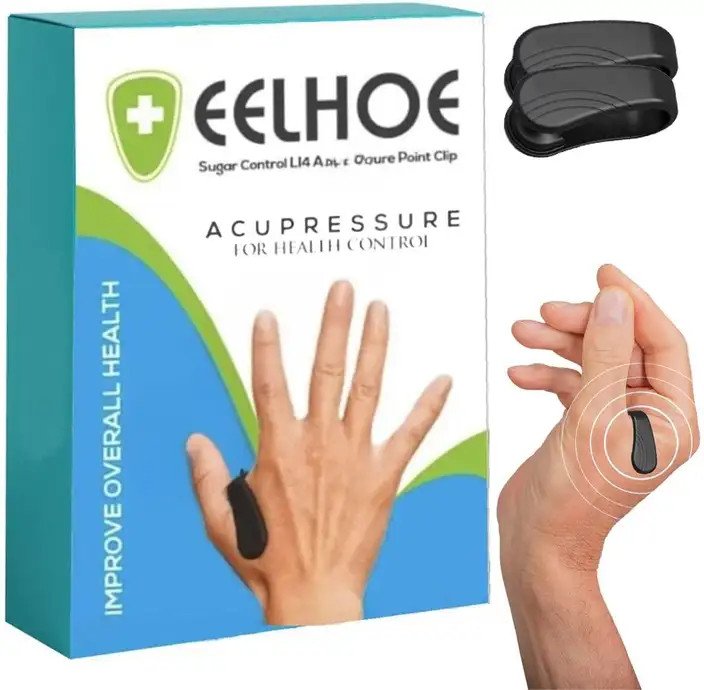 Sugar Control LI4 Acupressure Point Clip Headache, Migraine &Tension Relief Medical Reacher & Grabber (Length 20 mm)