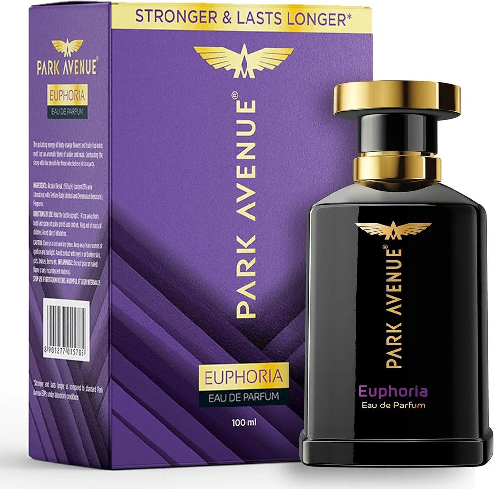 Park Avenue Euphoria Eau De Parfum For Men, Spray, 100ml